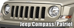 2 Stück Auto Lenkradbezug für Jeep Renegade Compass Cherokee