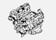 3.2 V6 Engine parts for Jeep Cherokee KL