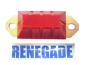 Preview: Jeep CJ red Polyurthane Axle Snubber Set of 2pcs. Prothane 76-86