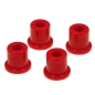 Preview: Jeep CJ red Polyurethane one front Leaf Spring Shackle Bushing Set Prothane 76-86