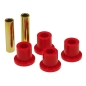 Preview: Jeep Wrangler YJ red Polyurethane one front Leaf Spring Shackle Bushing Set Prothane 87-95