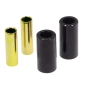 Preview: Jeep CJ Polyurethane front or rear Leaf Spring Shackle Bushing Set black Prothane 55-75