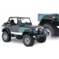 Preview: Jeep CJ CJ5 CJ6 CJ7 6" Cut Out Style Kotflügelverbreiterungen 4teilig Bushwacker 55-86
