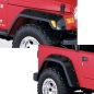 Preview: Jeep Wrangler TJ 4,75" Pocket Style Kotflügelverbreiterungen 4teilig Bushwacker 96-06