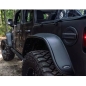 Preview: Jeep Wrangler JL Flat Fender Style Fender Flares 4pcs. Bushwacker 18-26