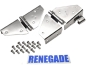 Preview: Jeep Wrangler YJ Windshield Hinges Stainless Steel year 87-95