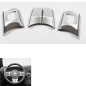 Preview: Jeep Wrangler JK 3pcs. Set Steering Wheel Accent Trim brushed silver 11-18