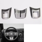 Preview: Jeep Wrangler JK 3er Set Blenden Speichenblenden Lenkrad Anthrazit 11-18