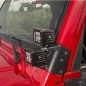 Preview: Jeep Wrangler TJ 2er Set Dual Halter Zusatzscheinwerfer Scheibenrahmen 96-06