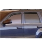 Preview: Jeep Grand Cherokee WH WK wind deflectors 4-piece smoked glass acrylic window visors 05-10