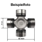 Preview: Jeep Wrangler TJ front Drive Axle Shaft greasable U-Joint 82 x 30mm with ABS Alloy 96-06