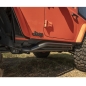 Preview: Jeep Wrangler JL 2-türer 2er Set RRC Rocker Guards Flankenschutz Seitenrohre schwarz 18-25