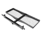 Preview: Jeep Wrangler YJ TJ US 2" Anhängerzugvorrichtung Anhängerkupplung Rugged Ridge Kit mit Cargo Rack 87-06