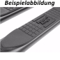 Preview: Jeep Wrangler JK 4türer 2er Set Oval Schwellerrohre Trittbretter Edelstahl 07-18