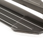 Preview: Jeep Grand Cherokee WK2 WH WK 2pcs. Set Aluminum Running Boards black 11-18