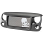 Preview: Jeep Wrangler JK Totenkopf Look Einsatz für Spartan Kühlergrill Frontgrill Rugged Ridge 07-18