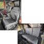 Preview: Jeep Wrangler JK 2-türer Komplettset Ballistic Sitzbezüge Sitze schwarz Rugged Ridge 11-18