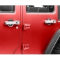Preview: Jeep Wrangler JK 4door Chrome Door Handle Cover and Recess Guard kit 07-18