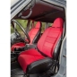 Preview: Jeep CJ Wrangler YJ TJ RRC Off Road Racing Sitz vorne Rot mit schwarzem Rand 76-02
