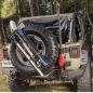 Preview: Jeep CJ Wrangler YJ TJ JK JL Spare Tire Tool Rack System Rugged Ridge 76-25