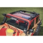 Preview: Jeep Wrangler JK Eclipse Bikini Top Mesh with USA Flag 07-18
