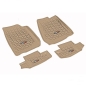 Preview: Jeep Wrangler JK 2türer Set Fußmatten Fußraumwannen braun Tan vorne hinten All Terrain 07-17