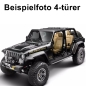 Preview: Jeep Wrangler JL 2türer Body Armor Rocker Panels Set Black Textured Bushwacker 18-26