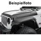 Preview: Jeep Wrangler JK 3pcs. Body Armor Hood Panels Set Black Textured Bushwacker 07-18