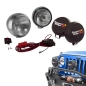 Preview: 2pcs. Set 6" round Off-Road HID Fog Light 35 Watt with Stainless Steel Housing