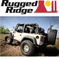Preview: Jeep Wrangler JK JL one Black D-Window Wheel 17 inch X 9 inches 5 x 5-inch bolt pattern 07-