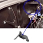 Preview: Jeep Willys MB M38 CJ2A CJ3A Ford GPW L-Head linke Halterung Gehäuse Luftfilter 42-53