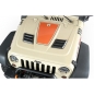 Preview: Jeep Wrangler JK Performance Motorhaube Haube mit Lufthutzen Set 07-18