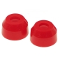 Preview: Jeep CJ red polyurethane Tie Rod Dust Boots 2pcs. Set Prothane 76-86