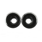Preview: Jeep Wrangler JK black polyurethane Tie Rod Dust Boots 2pcs. Set Prothane 07-18