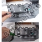 Preview: Jeep Grand Cherokee WH WK Interior Door Handle Black Housing with Chrome Lever front left Door 05-10