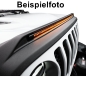 Preview: Jeep Wrangler JL Aeroskin Lightshield Hood Shield Deflector Black Husky Liners 18-26