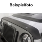 Preview: Jeep Wrangler JK Low Profile Hood Shield Deflector Matte Black Husky Liners 07-18