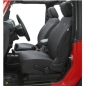 Preview: Jeep Wrangler JK Set Sitzbezüge Sitzbezug vorne schwarz Diamond Bestop 07-12
