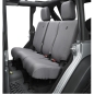 Preview: Jeep Wrangler JK 4-door seat cover rear seat Gray Denim Bestop 2007 & 13-16