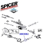 Preview: Jeep Cherokee XJ Inner Pinion Oil Slinger Dana 30 front axle Spicer 84-96