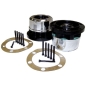 Preview: Jeep Willys MB M38 M38A1 CJ2A CJ3A CJ3B CJ5 CJ6 Ford GPW Freilaufnaben Set Freilaufnabe manuell AVM 42-71