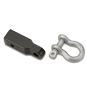 Preview: Jeep Wrangler TJ Shackle Mount Hitch Adapter HighRock 4x4 Bumper Bestop 96-06