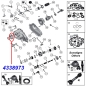 Preview: Jeep Cherokee Liberty KJ Lager Halter Lagerhalter Eingang vorne NP231 Verteilergetriebe 02-07