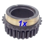 Preview: Jeep Wrangler YJ Drive Sprocket Set with 2x Sprocket Bearings  NP231 Transfer Case 87-95