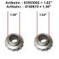 Preview: Jeep Cherokee XJ Standard Differential Gear Set 1,56" Dana 35 rear axle Spicer 94-95