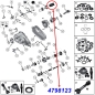 Preview: Jeep Wrangler TJ rear Drive Shaft Boot NP231 Transfer Case 96-06