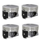 Preview: Jeep Cherokee XJ 2,5 ltr. 4pcs. Set Dish Top Engine Piston 0.030" Oversize Enginetech 96-00