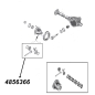Preview: Jeep Grand Cherokee ZJ ZG Differential Gear Set Standard Dana 44 rear axle Spicer 94-98