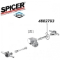 Preview: Jeep Cherokee Liberty KJ not greasable U-Joint rear side at rear Propeller Shaft 82 x 27mm Spicer 02-07