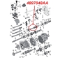 Preview: Jeep Wrangler TJ Eingangswelle Welle Eingang AX15 Schaltgetriebe 98-99